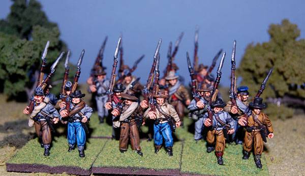 Second Edition Confederate Infantry Right Shoulder Shift